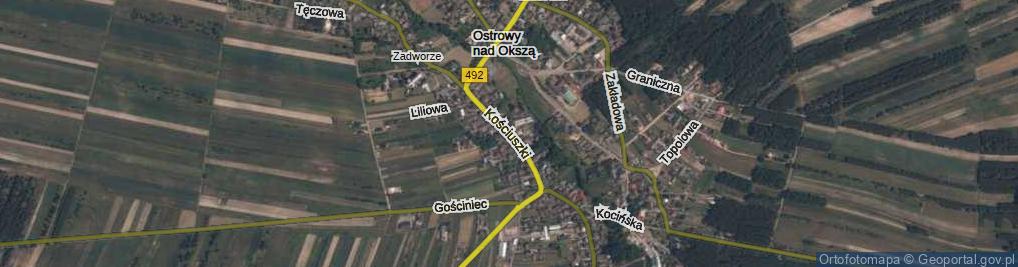 Zdjęcie satelitarne Kościuszki Tadeusza, gen. ul.